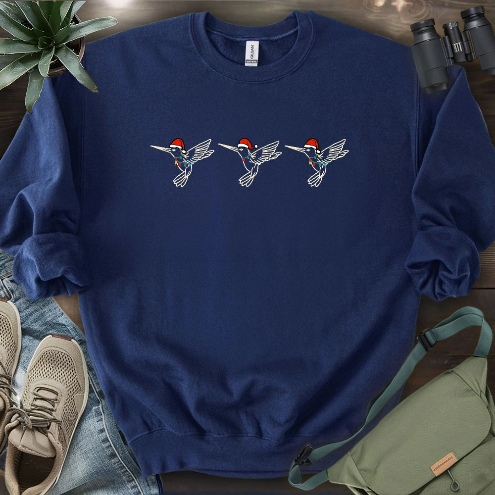 Hummingbird Santas Sweatshirt