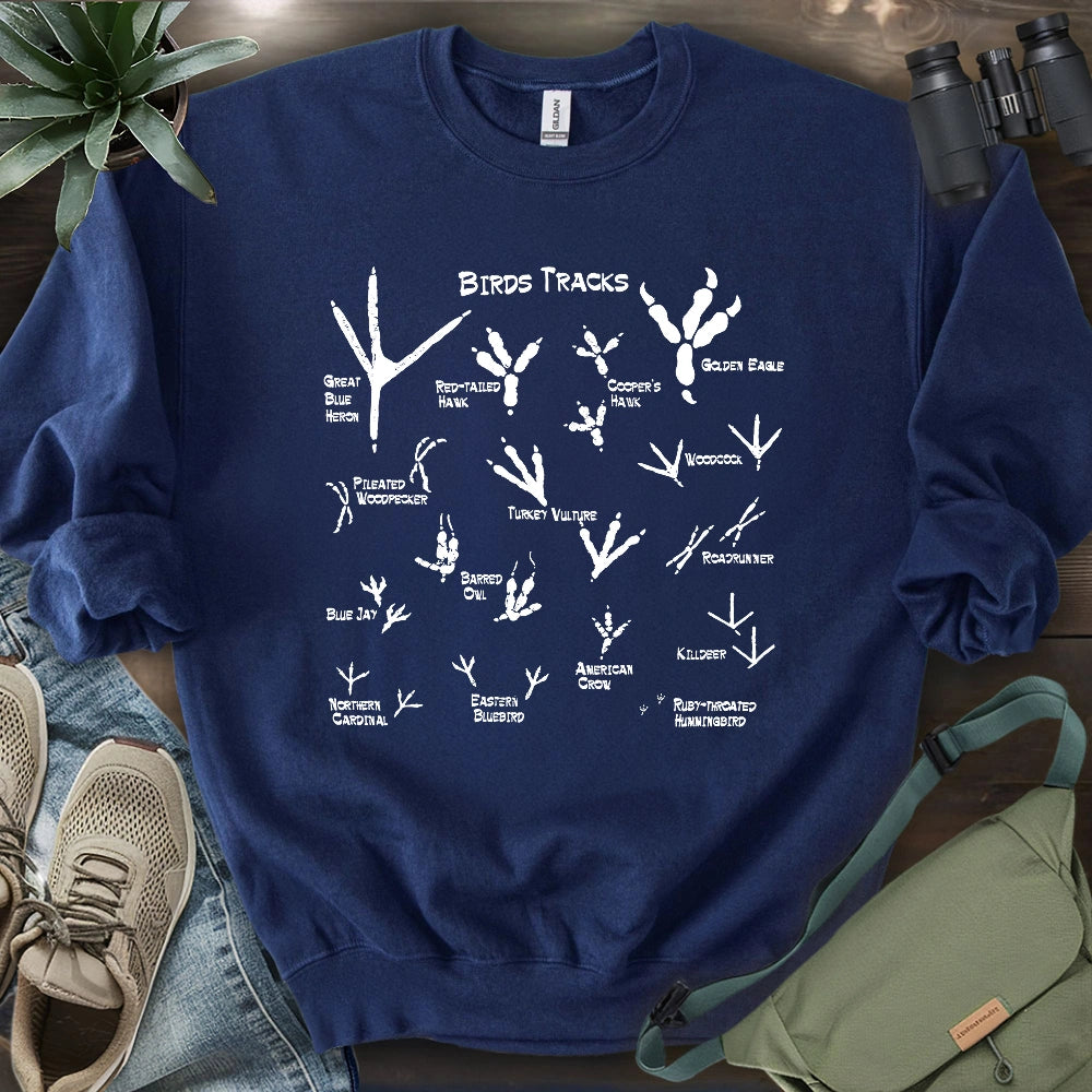 ID Bird Footprints Sweatshirt