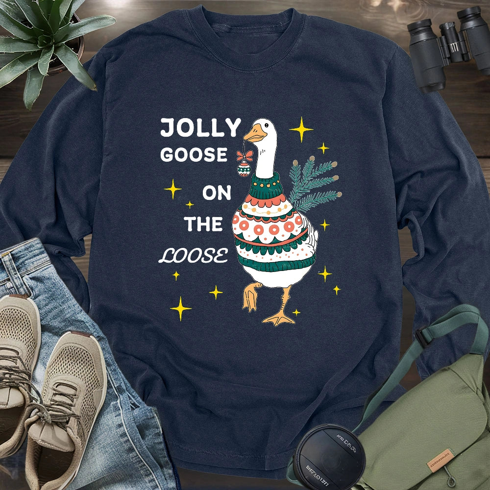 Jolly Goose On The Loose Long Sleeve T-shirt