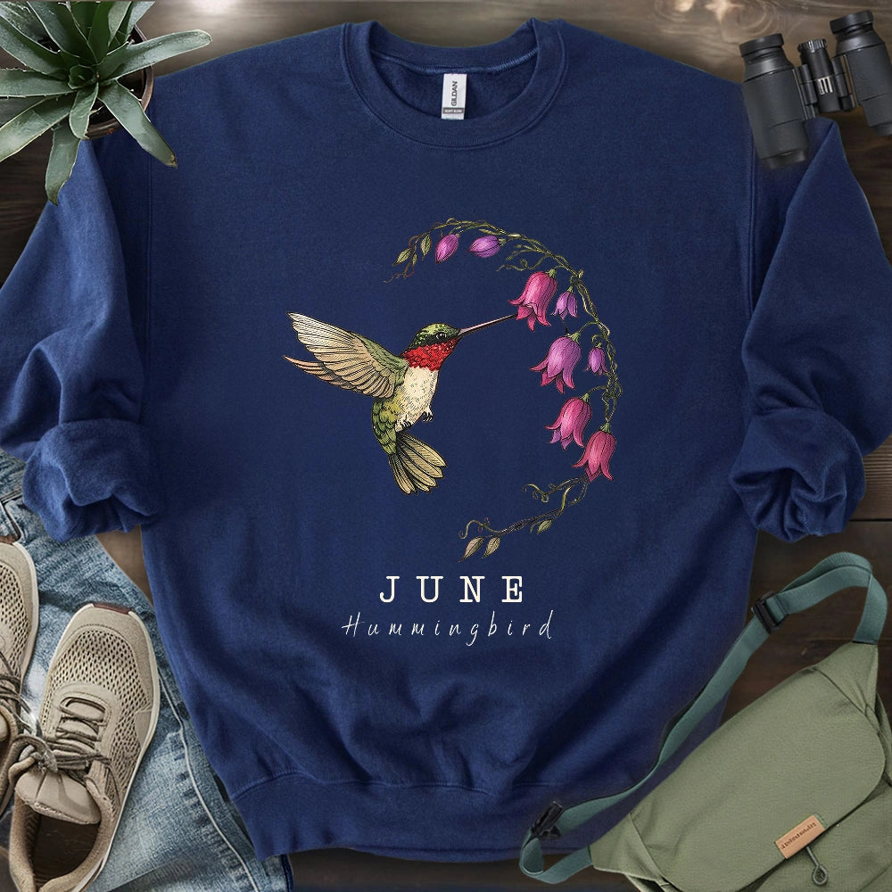 June Hummingbird Sweatshirt