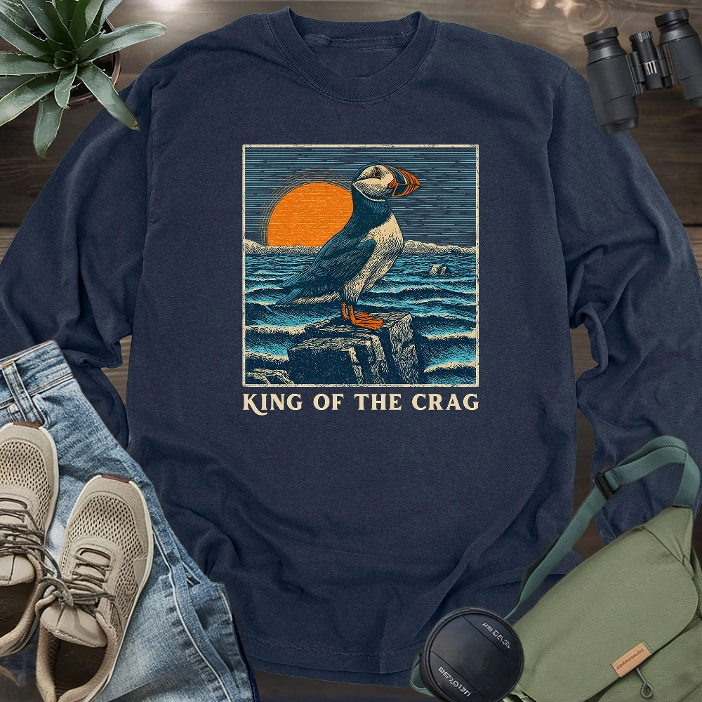 King Of The Crag Long Sleeve T-shirt