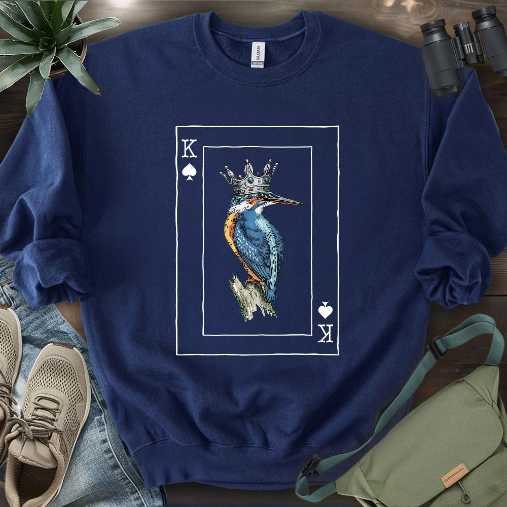 Kingfisher of Spades Sweatshirt