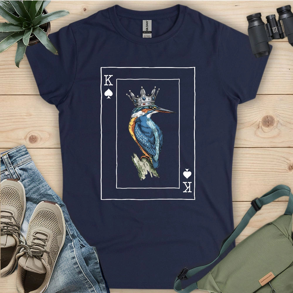 Kingfisher of Spades Women's T-shirt