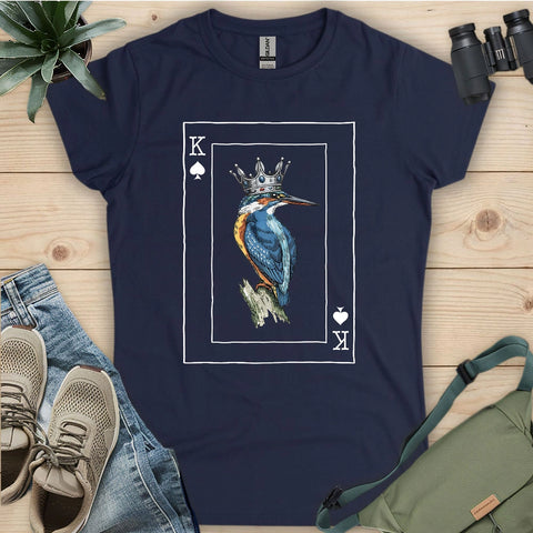 Kingfisher of Spades Women's T-shirt