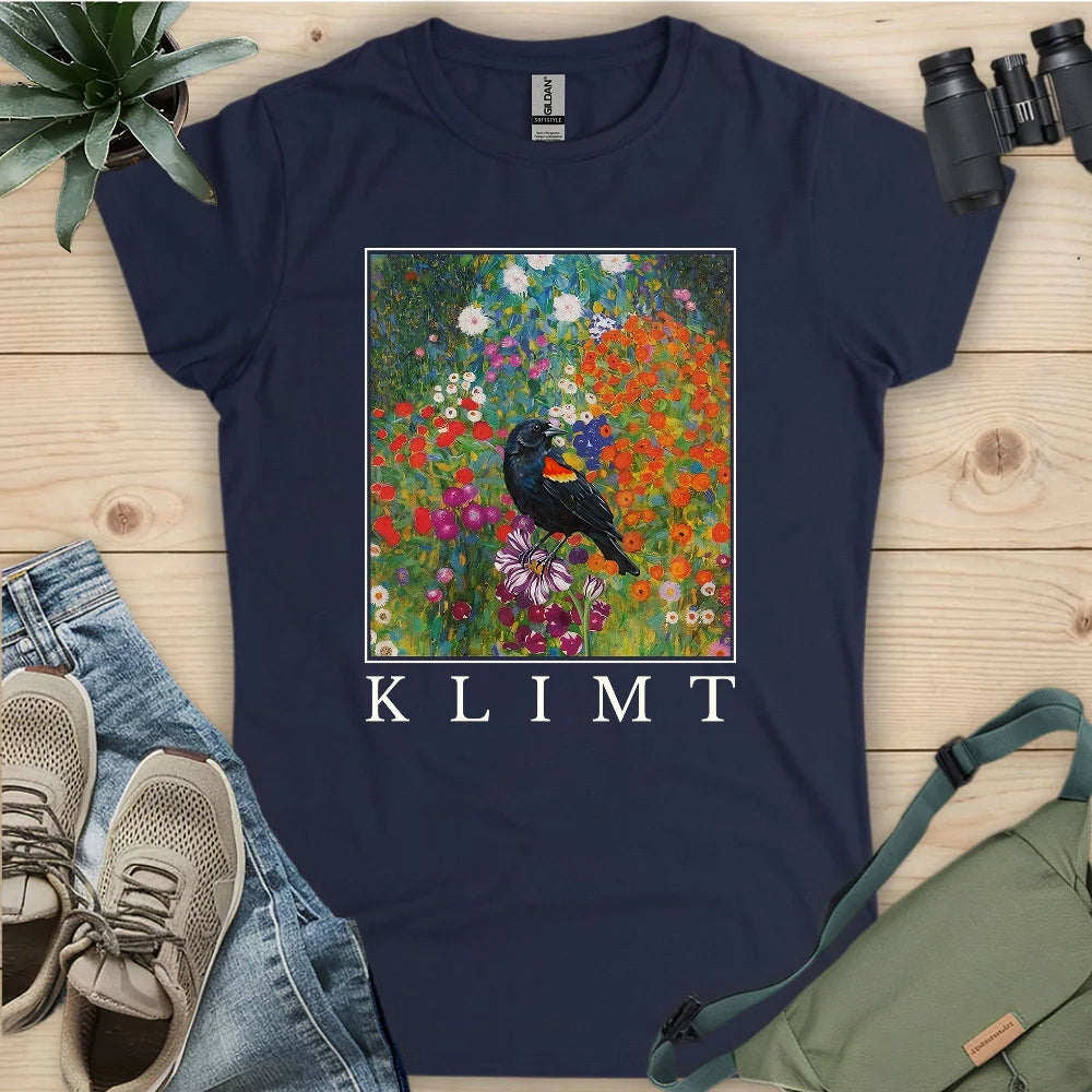 Klimt Blackbird Women's T-shirt