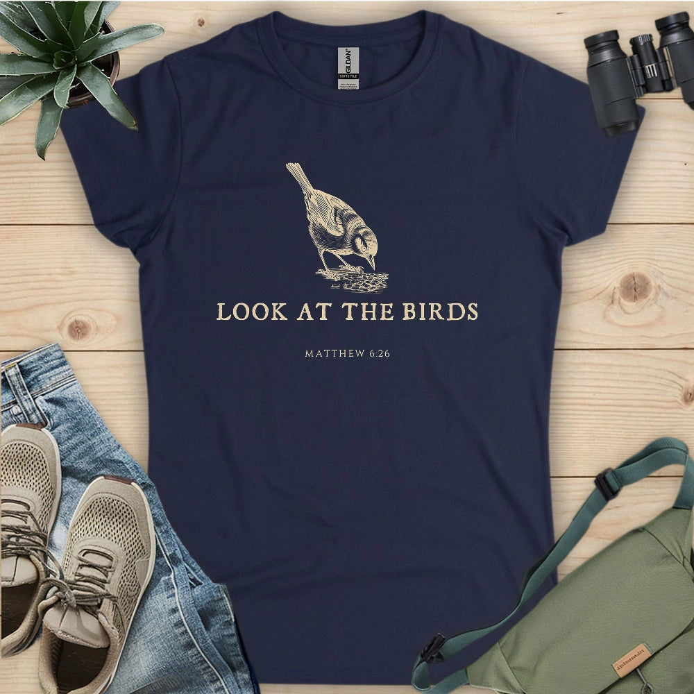 Look At The Birds Women's T-shirt