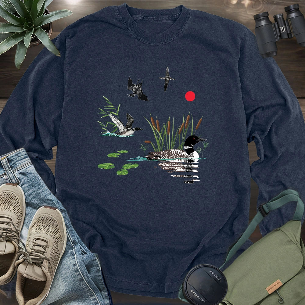 Loon Landing Long Sleeve T-shirt