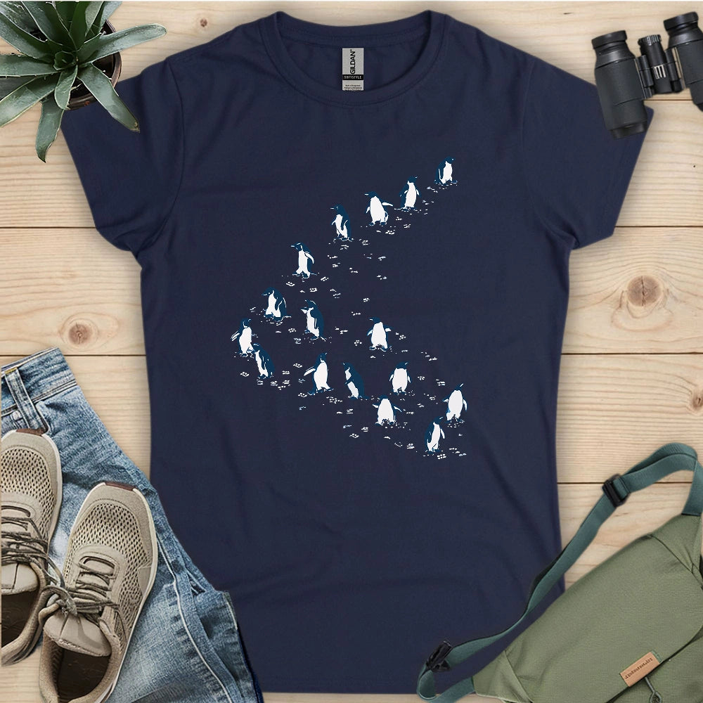 March of the Penguins Women's T-shirt