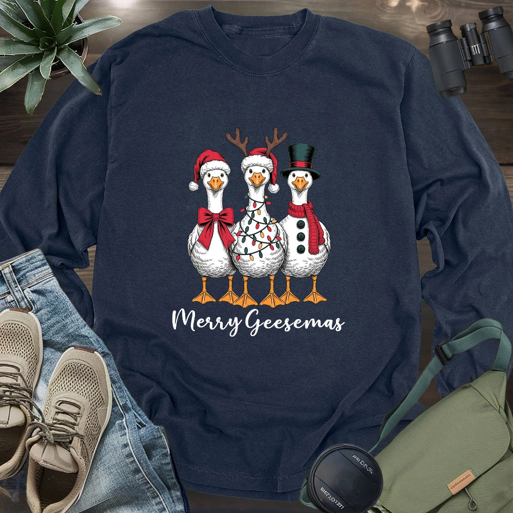 Merry Geesemas Long Sleeve T-shirt