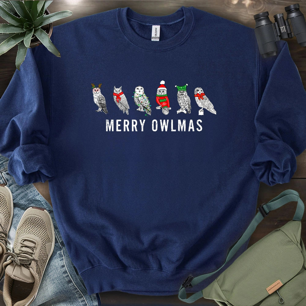 Merry Owlmas Sweatshirt