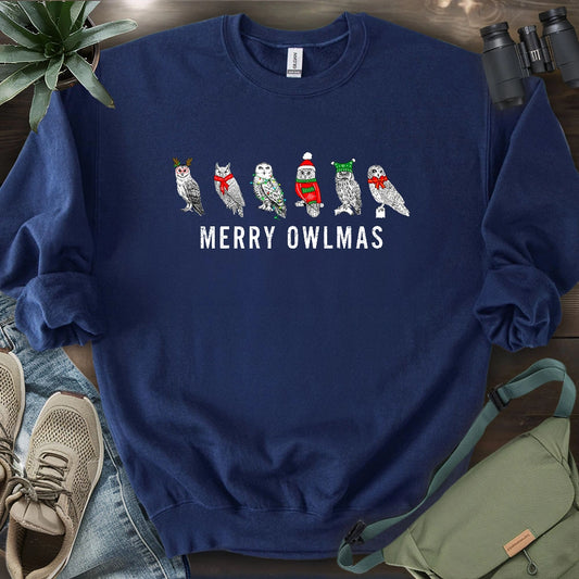 Merry Owlmas Sweatshirt