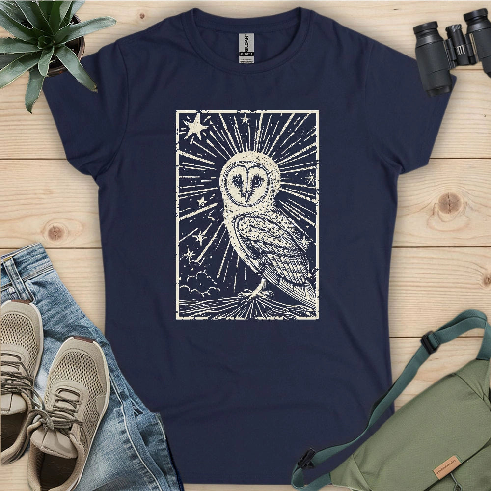 Night Barn Owl Women's T-shirt