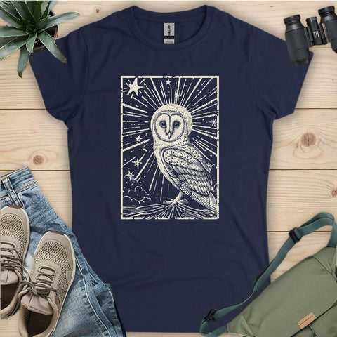 Night Barn Owl Women's T-shirt