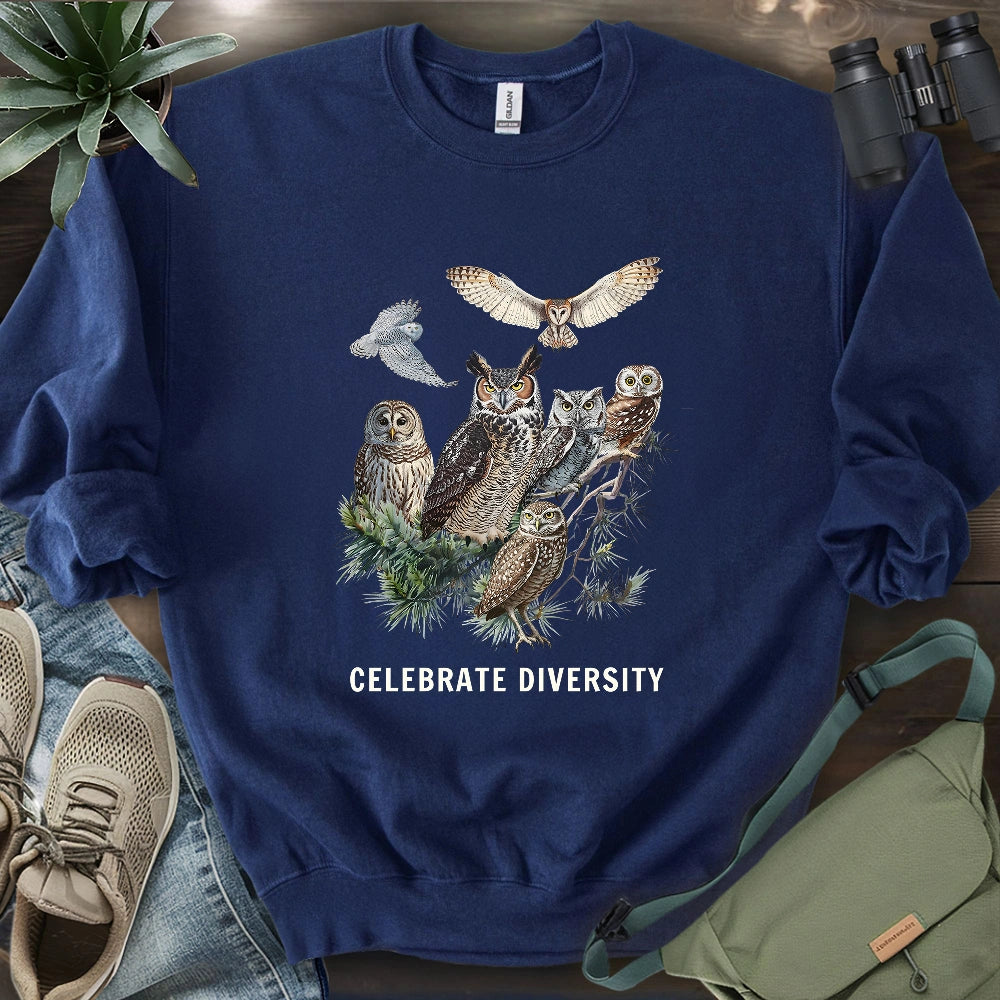 Owl Diversity Sweatshirt