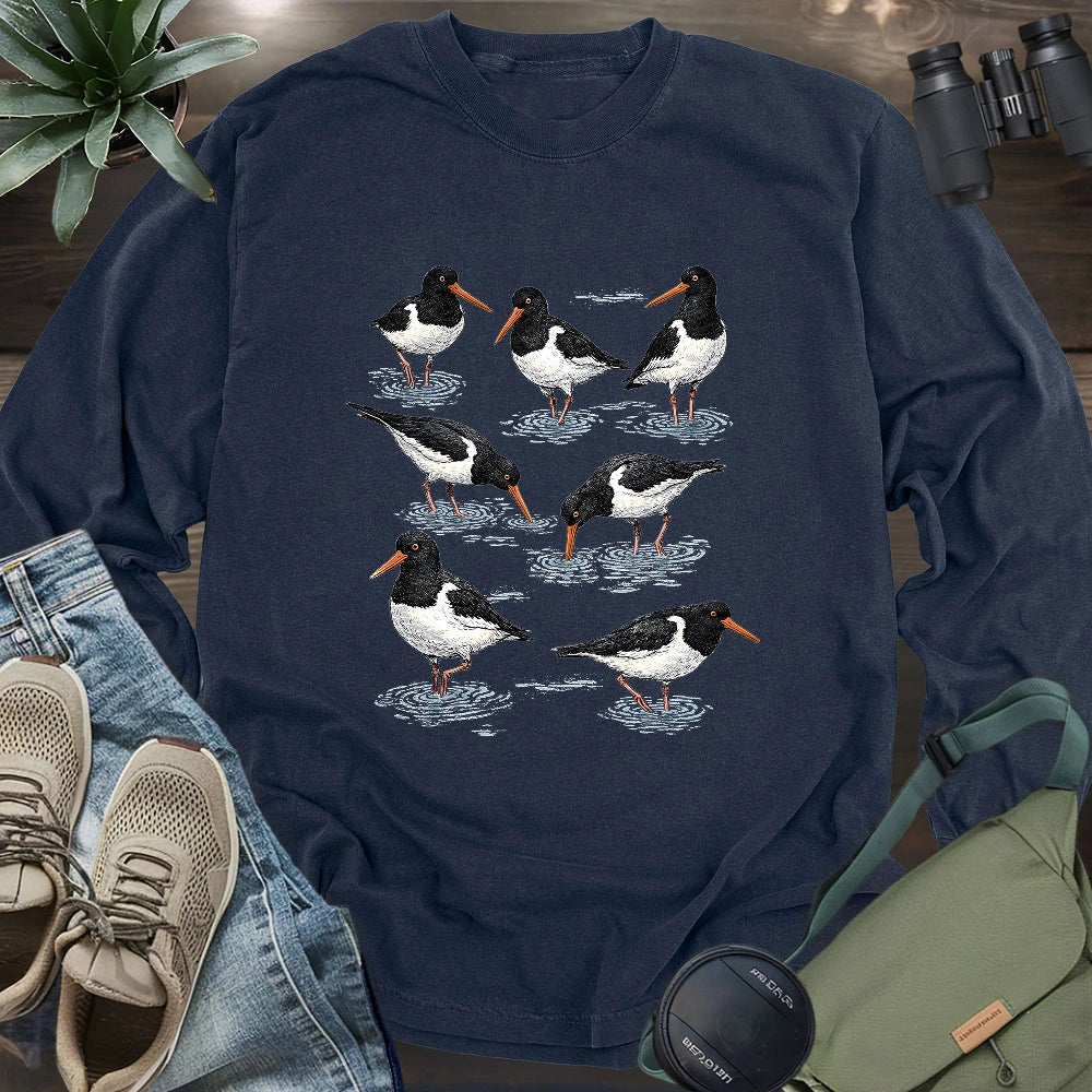 Oystercatchers Long Sleeve T-shirt