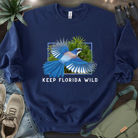 Protect Florida Scrub Jay Sweatshirt