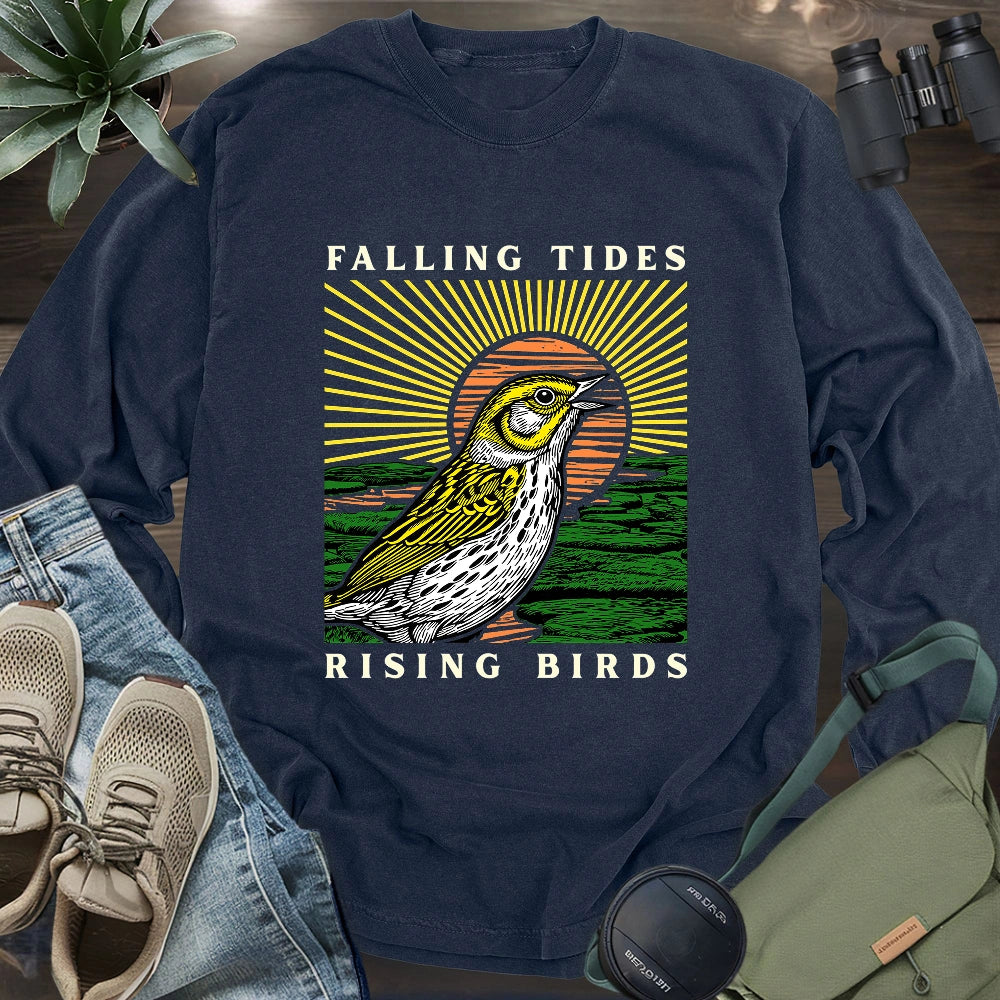 Protect Saltmarsh Sparrow  Long Sleeve T-shirt