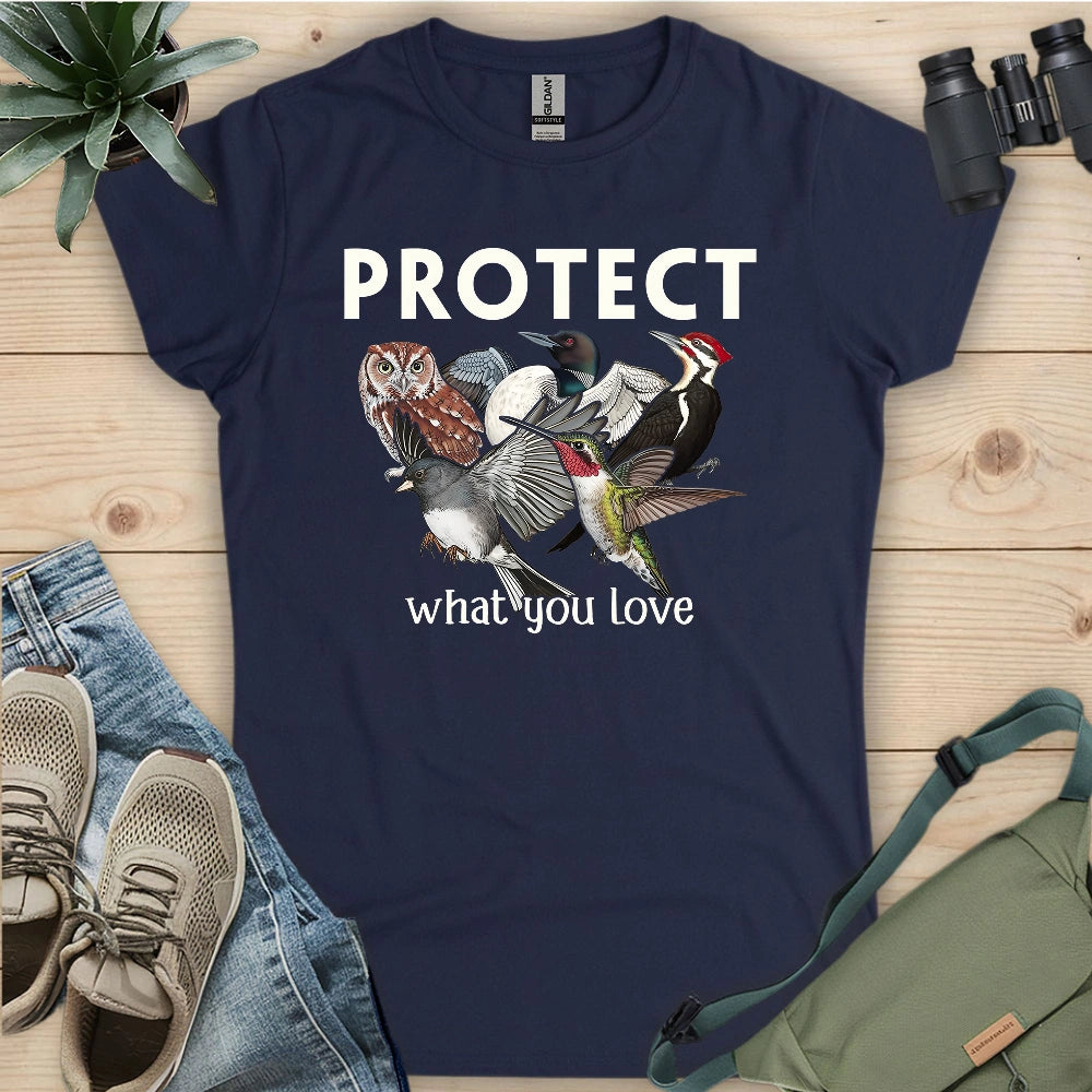 Protect The Birds Women's T-shirt