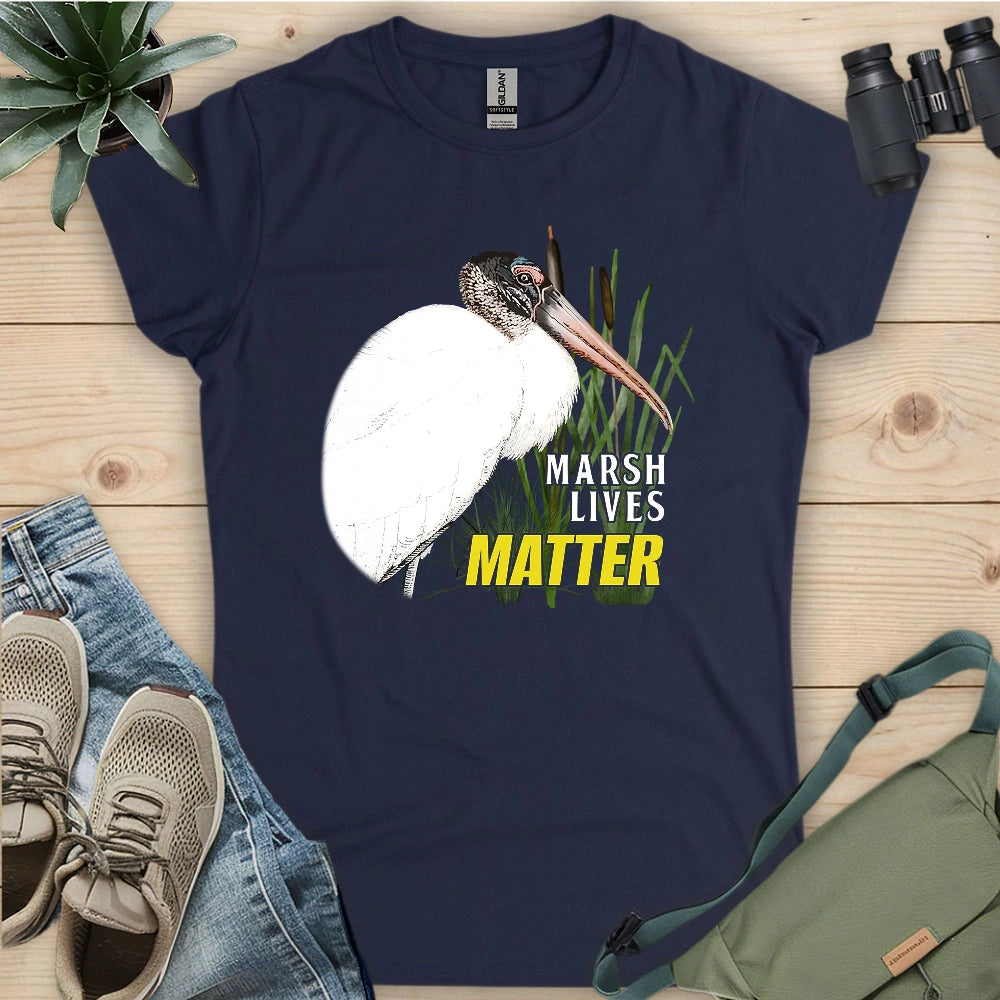 Protect Wood Stork Women's T-shirt