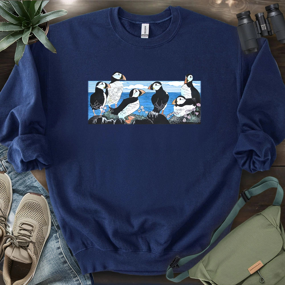 Puffin Circle Sweatshirt