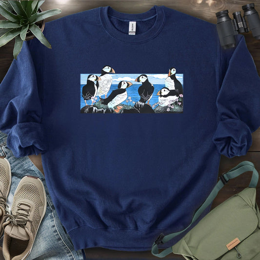 Puffin Circle Sweatshirt