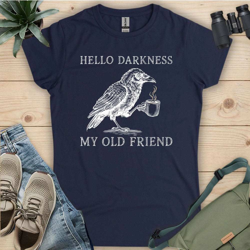 Raven Hello Darkness Women's T-shirt