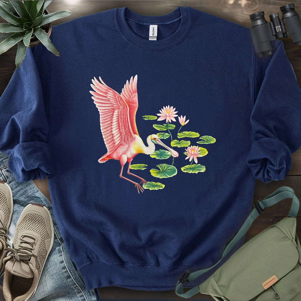 Roseate Spoonbill Sweatshirt