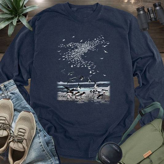 Sandpiper Migration Long Sleeve T-shirt