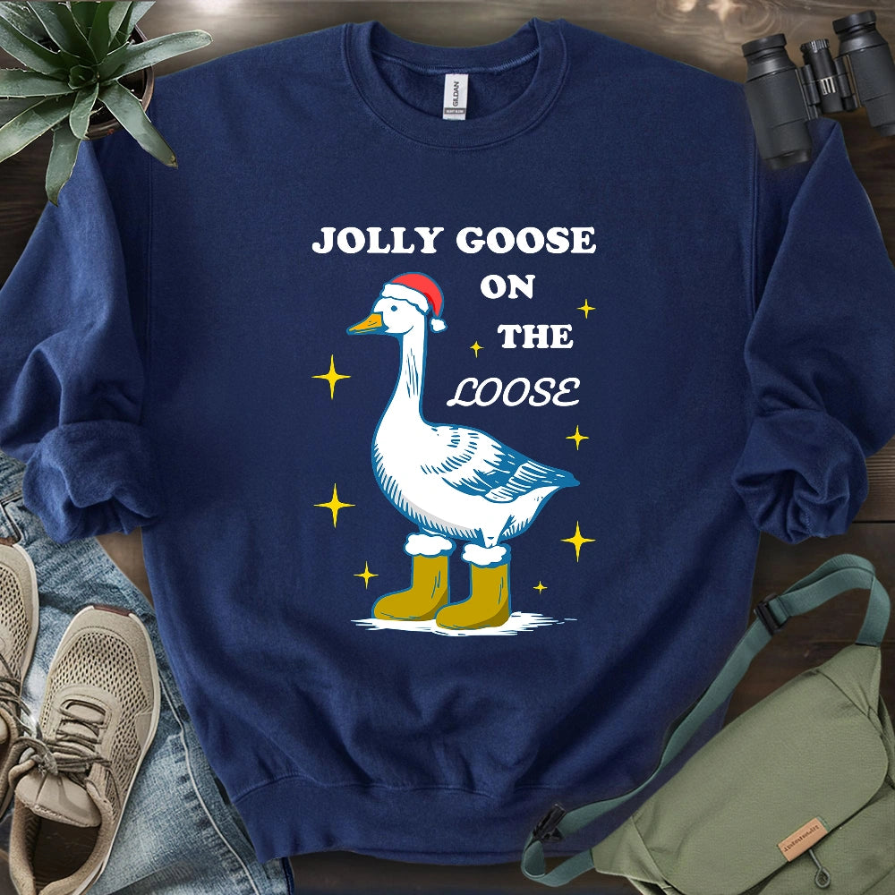 Silly Goose Christmas Sweatshirt