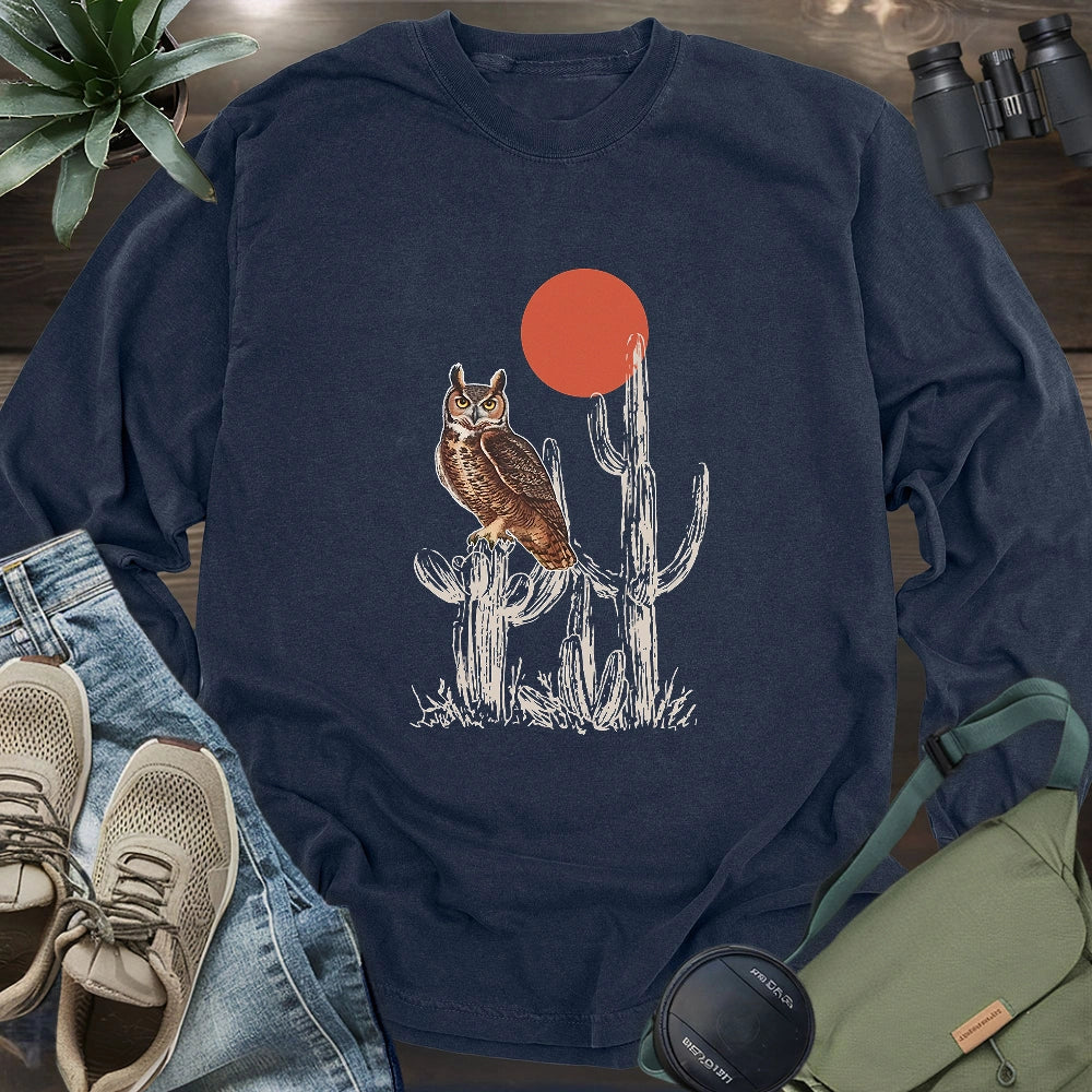 Southern Great Horned Owl Long Sleeve T-shirt