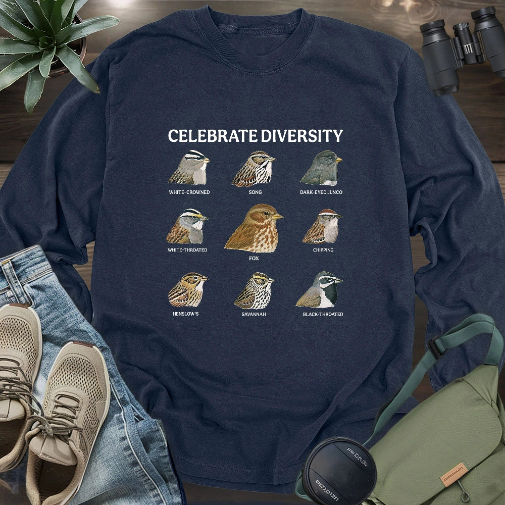 Sparrow Diversity Long Sleeve T-shirt