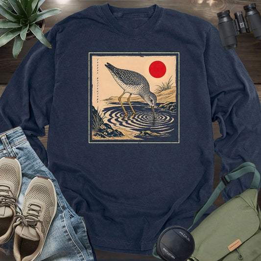 Stillness In Ripples Long Sleeve T-shirt