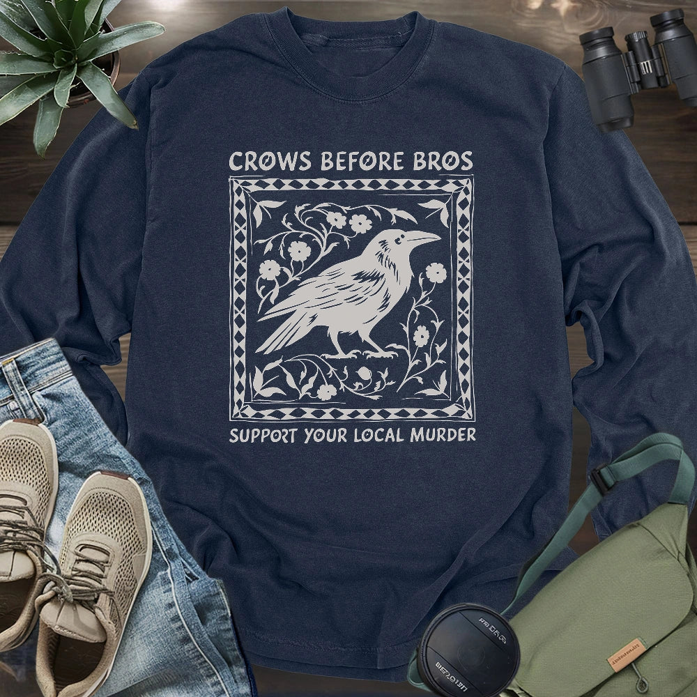 Support Your Local Murder Long Sleeve T-shirt