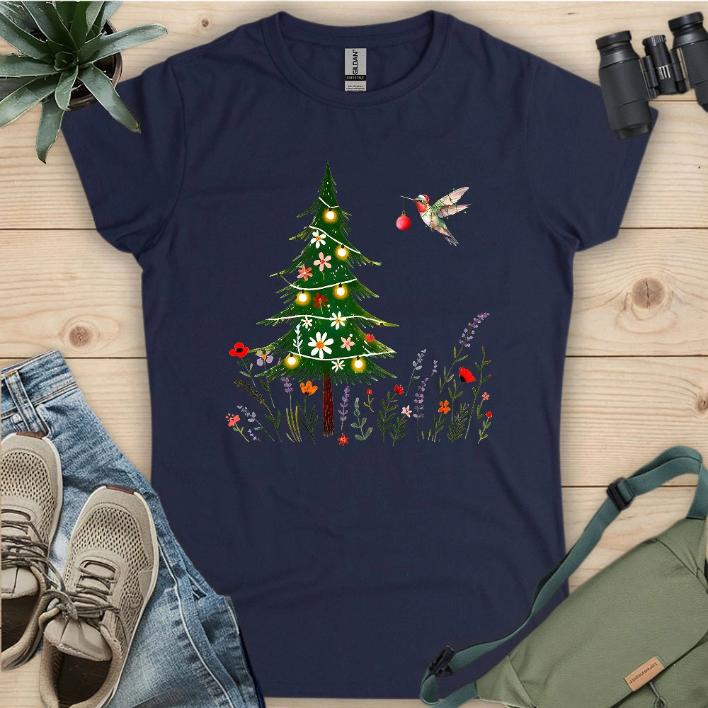The Decorating Hummingbird Women's T-shirt