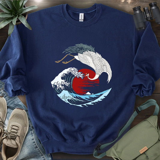 The Japanese Crane Sweatshirt