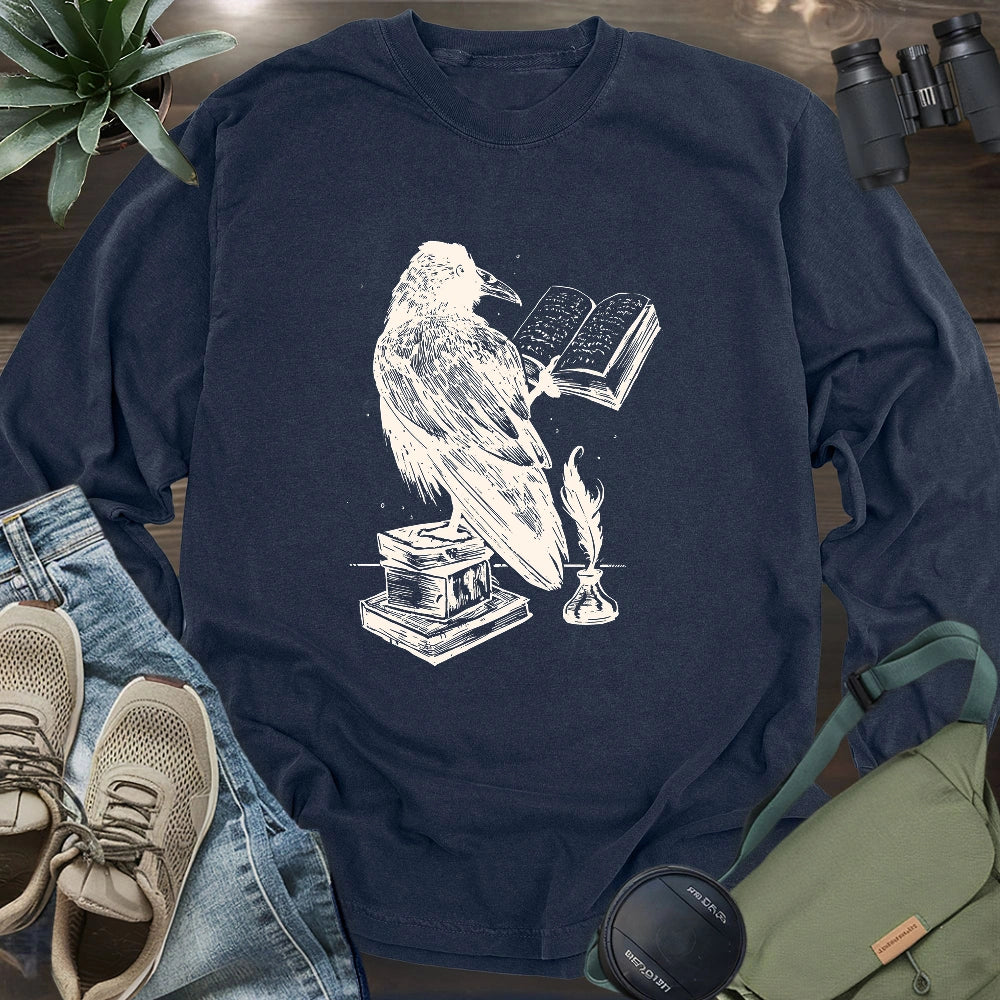 The Raven Scholar Long Sleeve T-shirt