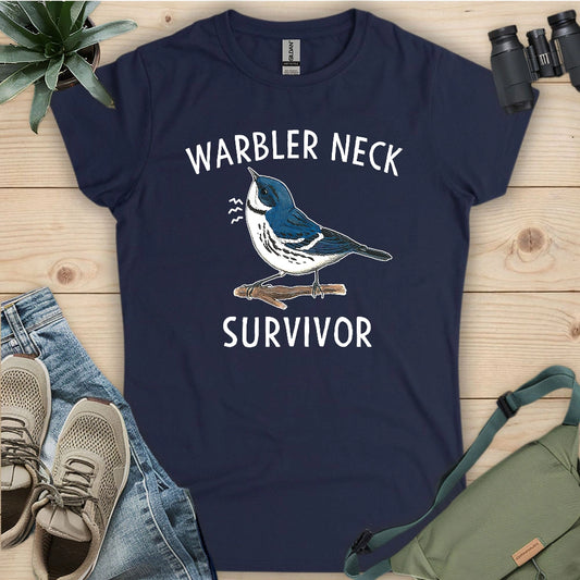 Warbler Neck Survivor Women's T-shirt
