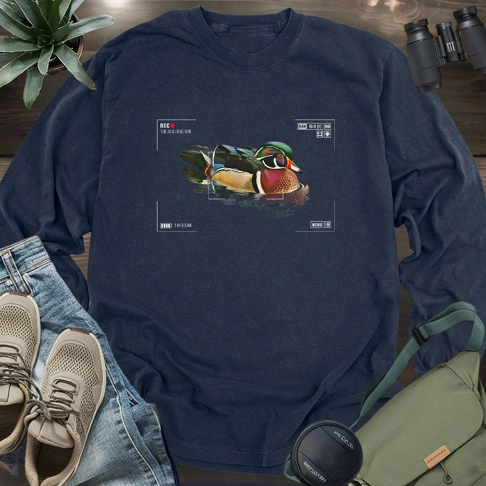Wood Duck Photography Long Sleeve T-shirt