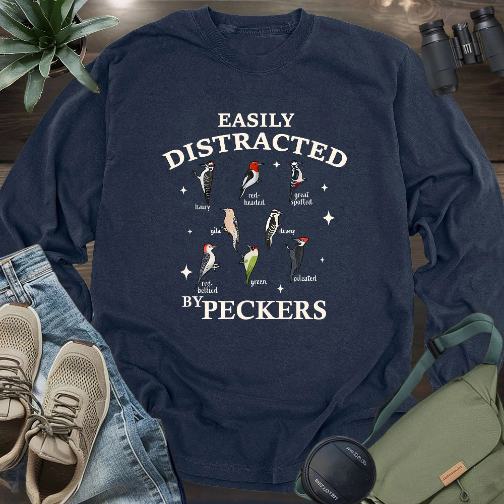 Woodpecker Watchers Long Sleeve T-shirt