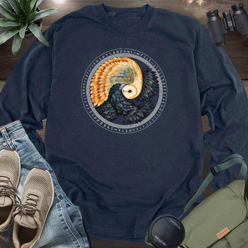 Yin Yang Dual Long Sleeve T-shirt