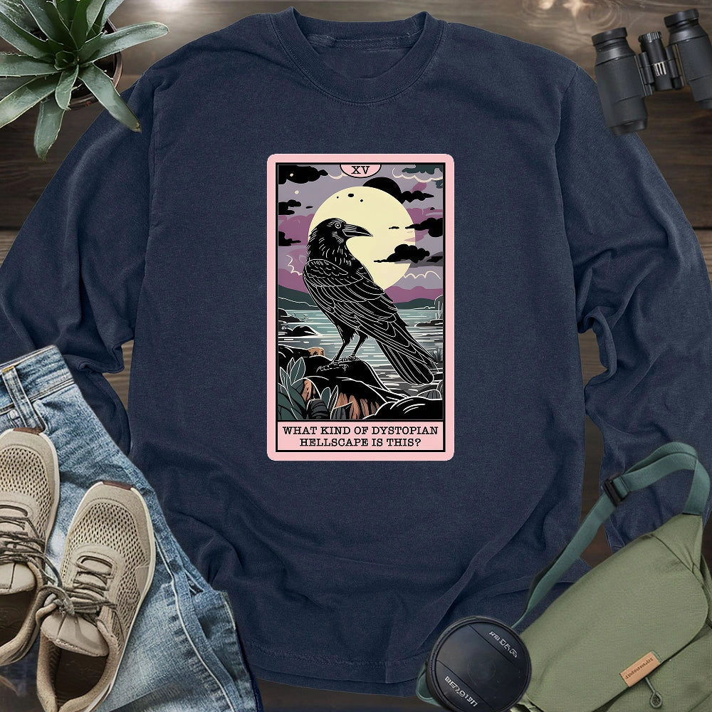 Hellscape Raven Long Sleeve T-shirt