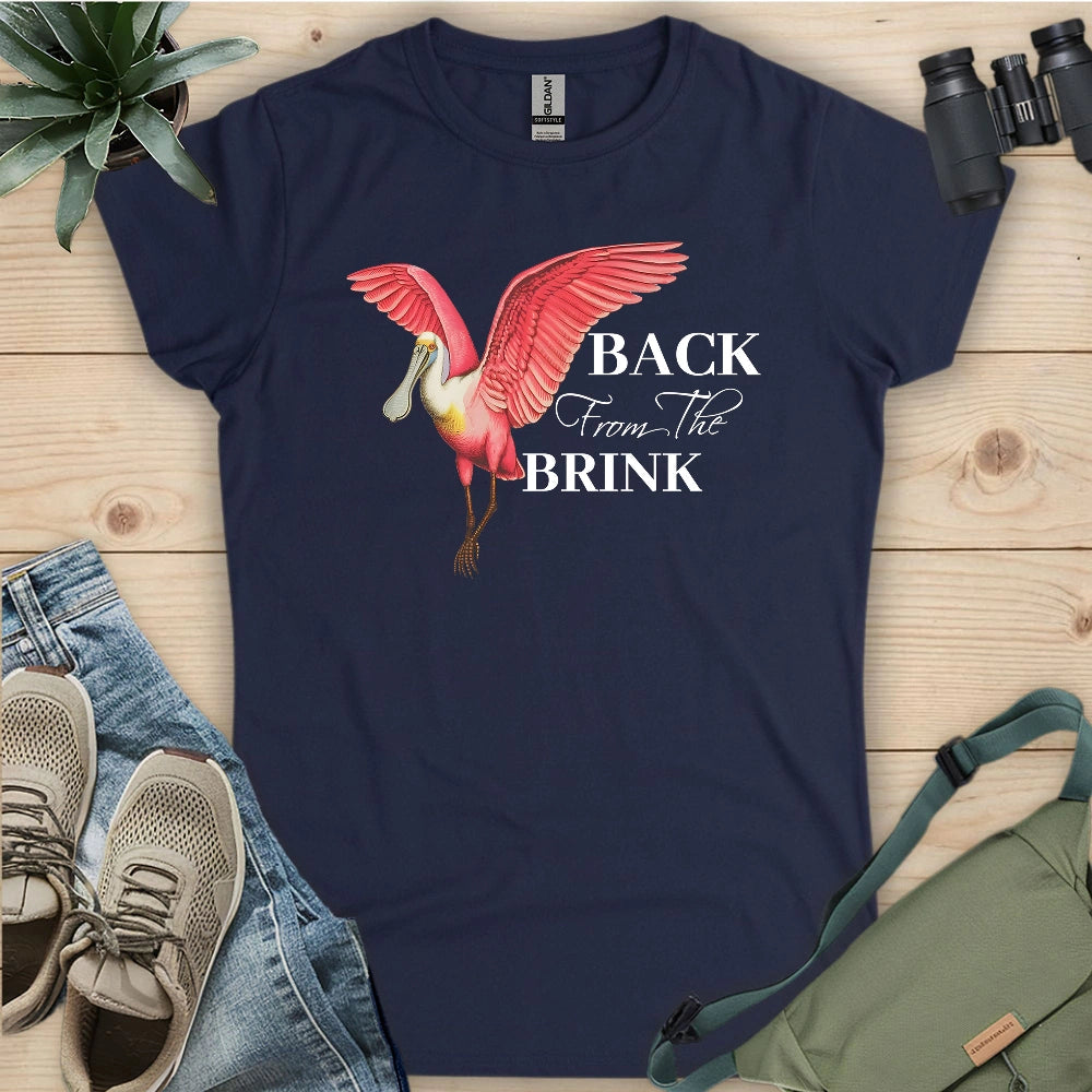 Spoonbill Back From The Brink Women's T-shirt