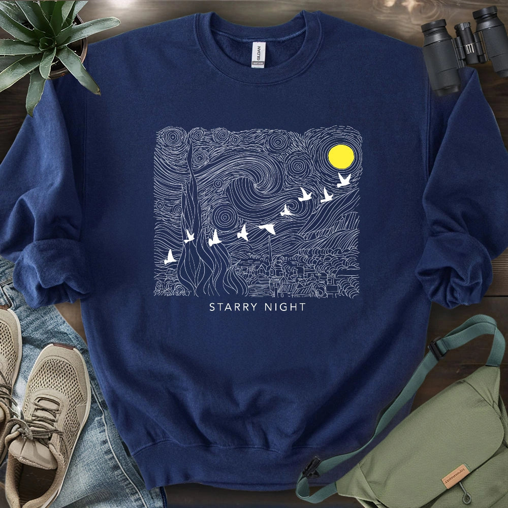 Starry Night Migration Sweatshirt