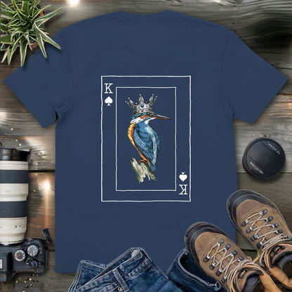 Kingfisher Of Spades 2 Side T-shirt