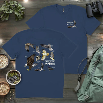 Field Guide To Raptors 2 Side T-shirt