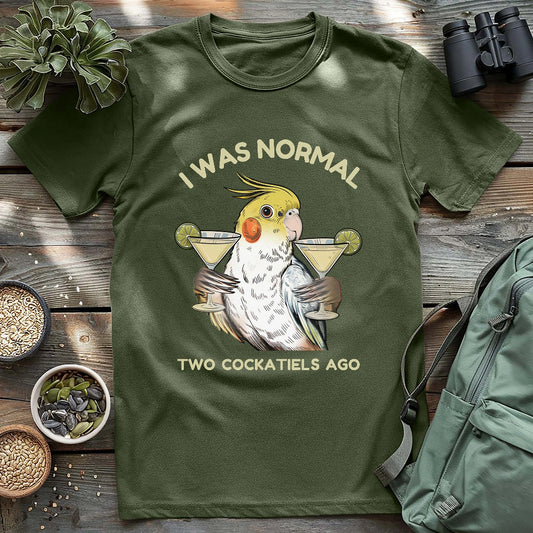 Normal 2 Cockatiels Ago T-shirt