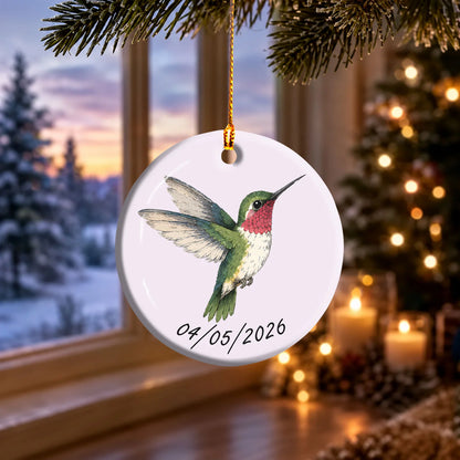 Celebrate Birds Spotted 2026 Ceramic Ornament