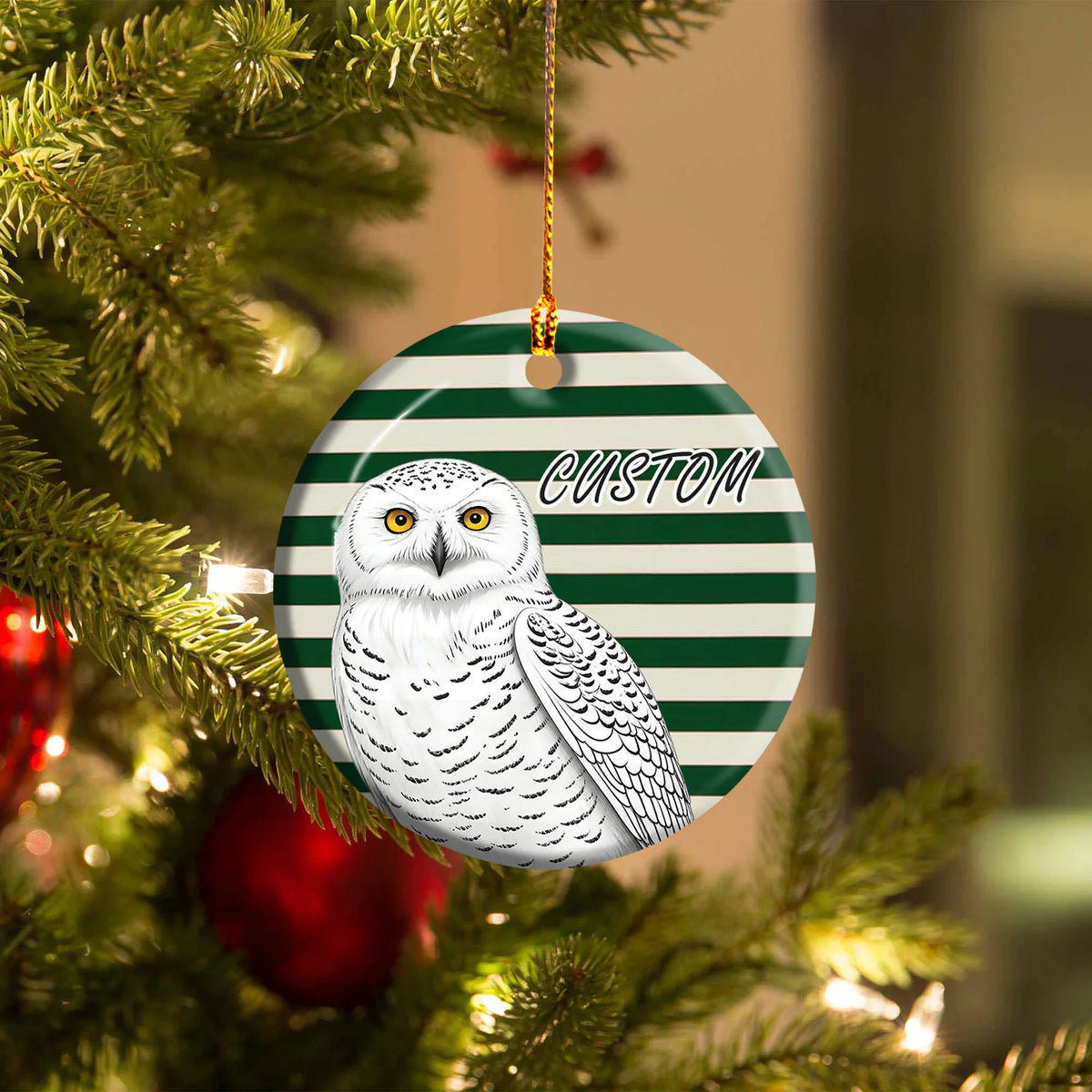 Celebrate Birds Spotted 2026 Ceramic Ornament