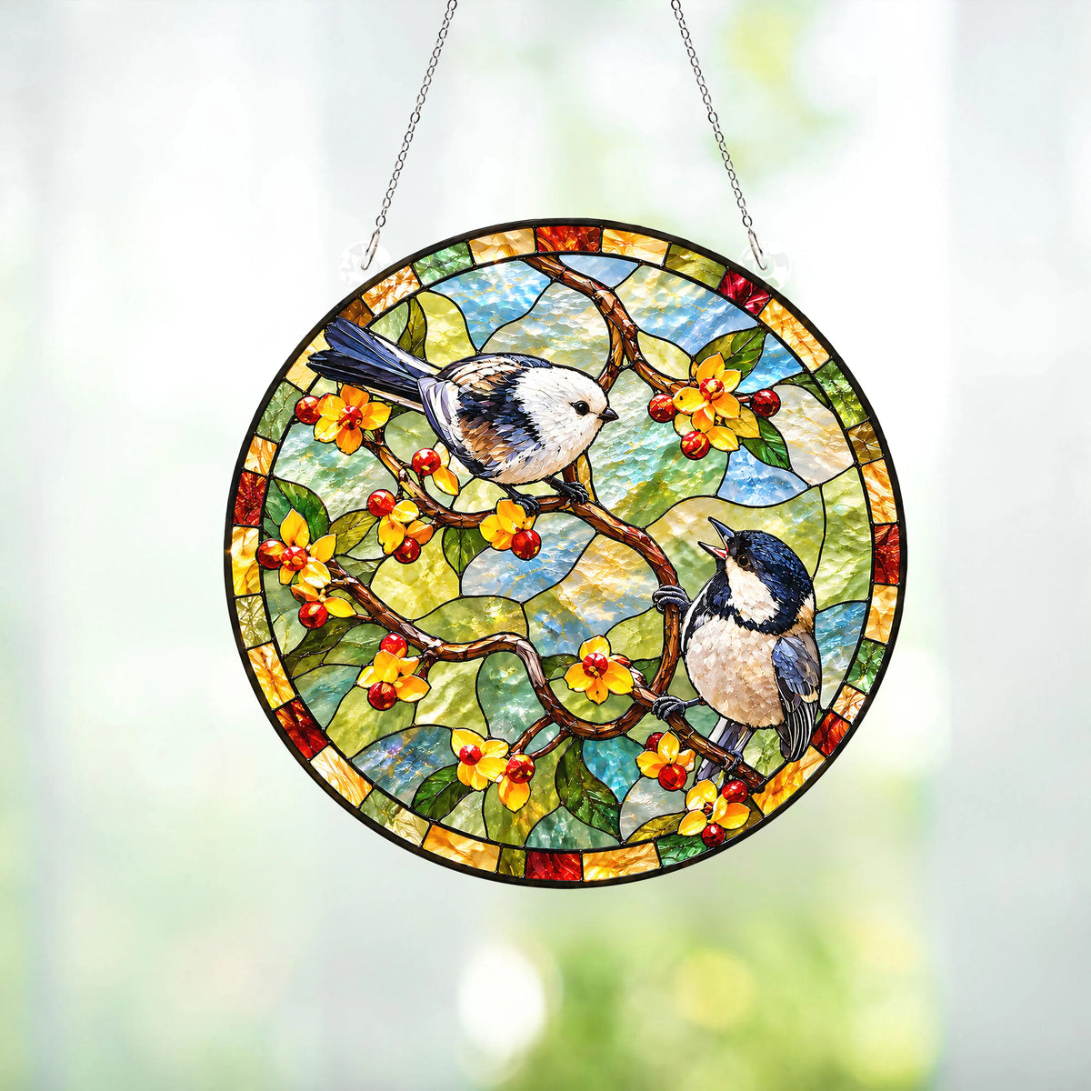 A Couple Of Chickadee Ornament