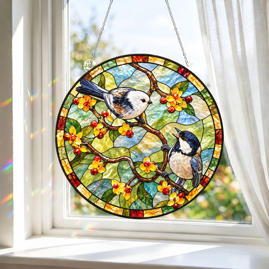 A Couple Of Chickadee Ornament